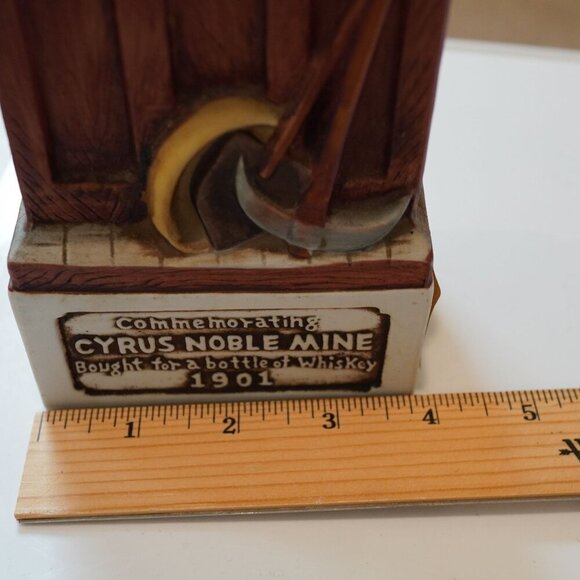 Vintage Jim Beam 1972 Cyrus Noble Mine Assayers Office Porcelain Whiskey Decante - Picture 5 of 12